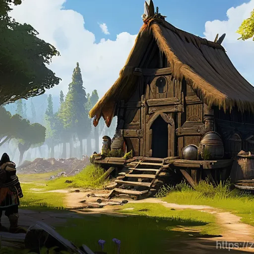 워크래프트3 카운터 빌드 전략 - **Prompt 1: Early Game Scouting and Strategic Observation**
"A lone Human Peasant, cautiously pe...