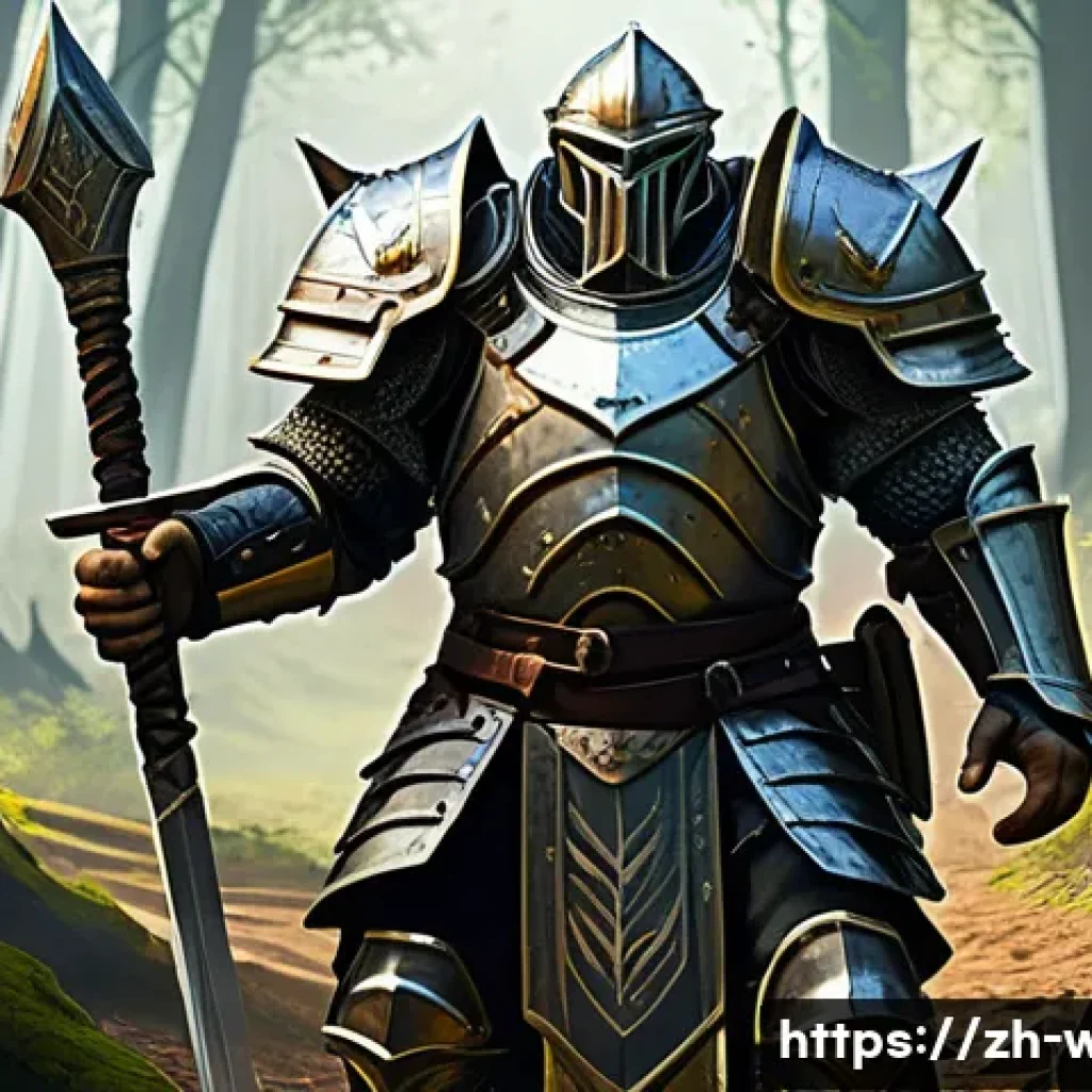 워크래프트3 대전에서 살아남는 법 - **Prompt 1: Early Game Skirmish - Paladin's Defense**
"A brave Human Paladin, clad in gleaming s...
